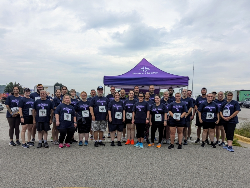 2025 Trinity Health Coast Guard 5k Team