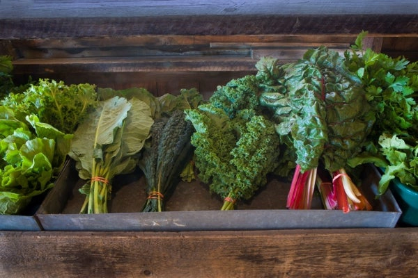 A bundle of greens